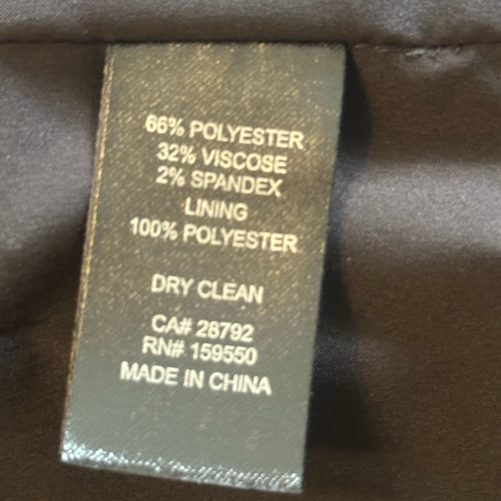 Maison D’Amelie | Black & White Gingham One Button Blazer, Size XS - Picture 7 of 10